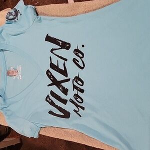 Vixens clothing woman's logo shirt S